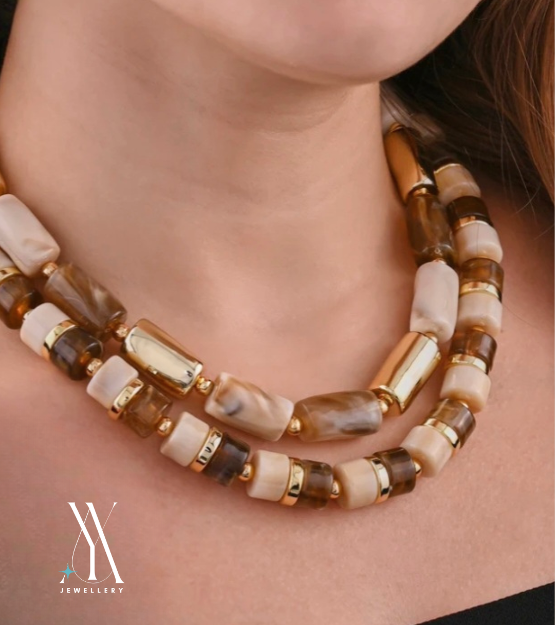 ACRYLIC CHUNKS- BEIGE